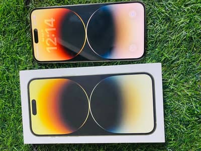 iPhone 14 Pro Max 128 Gb Golden colour factory unlock With box