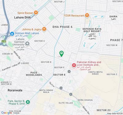 70FT ROAD CORNER PLOT 10 MARLA FOR SALE IN DHA LAHORE