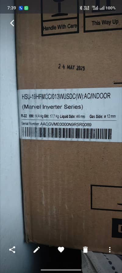 New 1 Season Used AC