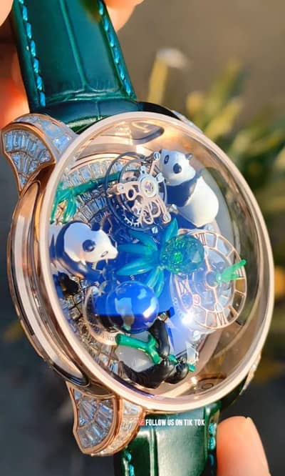 Jacob and co panda swiss grade watch || jacob & co
