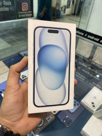 iPhone 15 256GB factory unlock physical + e sim
