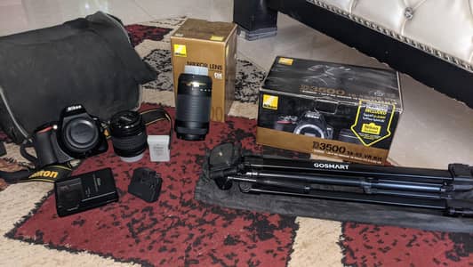 Nikon d3500 and accessories