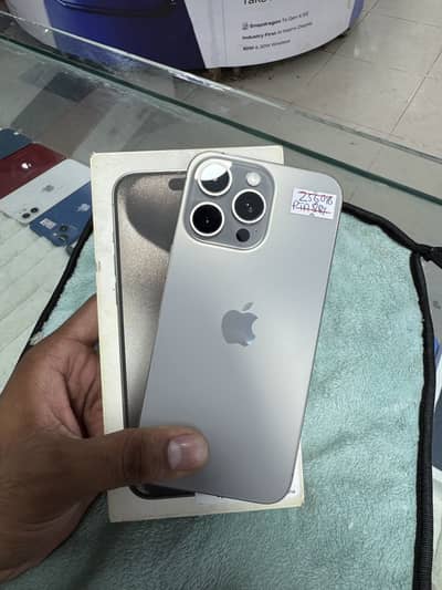 15PROMAX PTA APPROVED 256GB PHYSICAL + ESIM