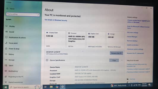 HP ProBook 4535s AMD 8GB/300GB