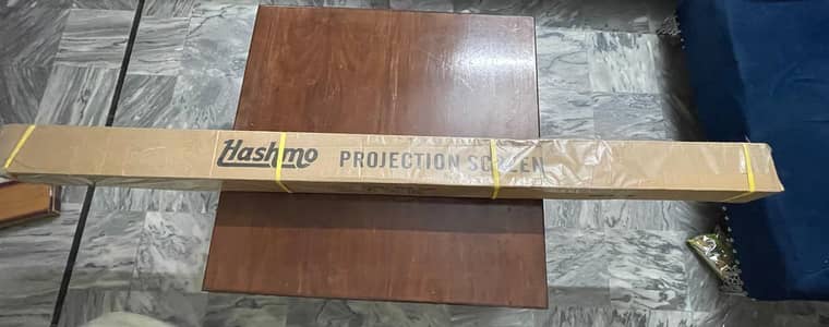 hashmo 6x6 brand new projector screen manual