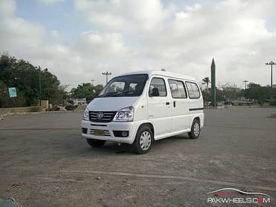 Van for rent 03067707336