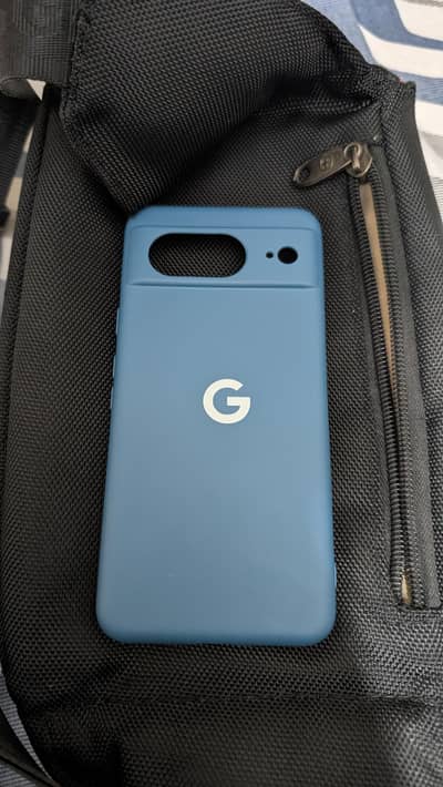 Google Pixel 8 Blue Soft TPU Back Cover Case - New Shockproof Slim Fit