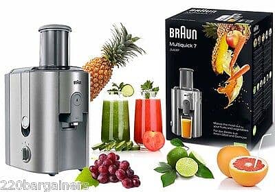 Braun juice extractor/ juicer