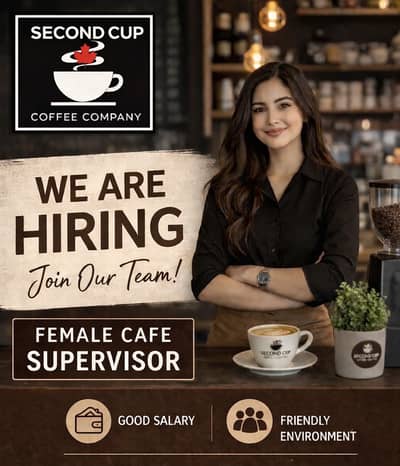 We are hiring a Female Supervisor/Manager
