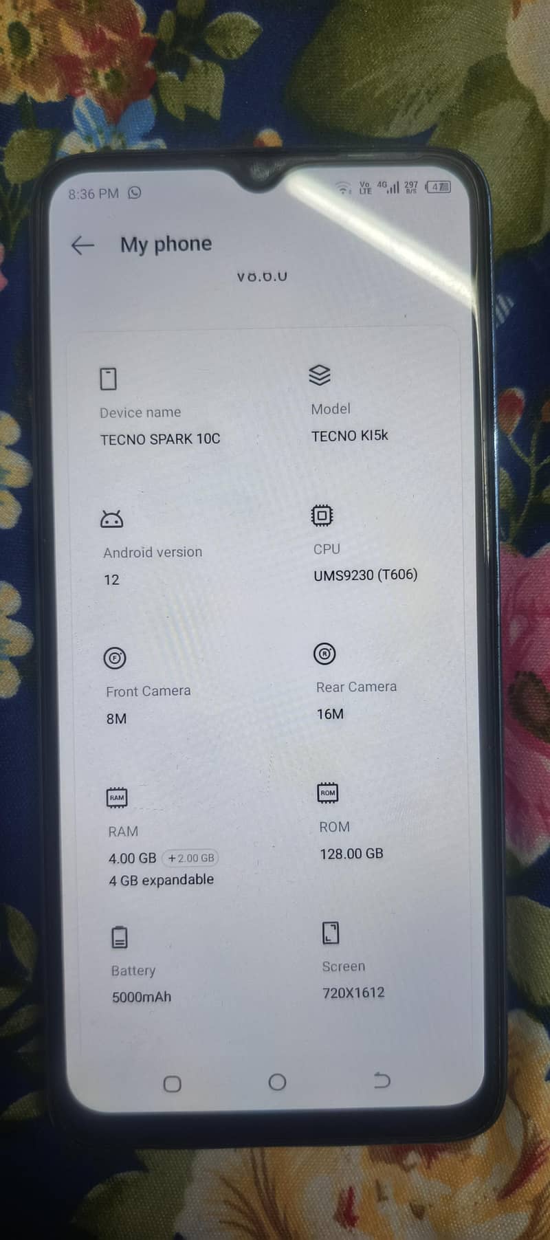 Tecno spark 10C 1