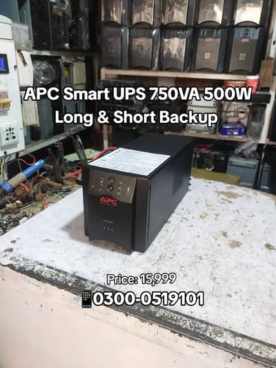 APC Smart UPS 750va 500w SUA750I Pure Sine Wave For Sale in Pashawer
