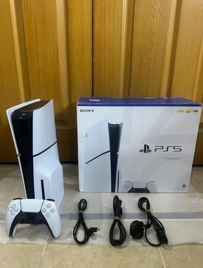 Sony playstation  ps 5 1Tb 2 controller 10 games DVD full box