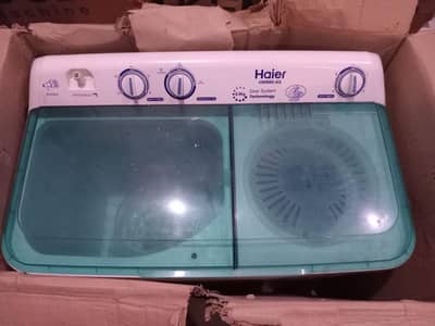 BOX PACK HAIER WASHING MACHINE