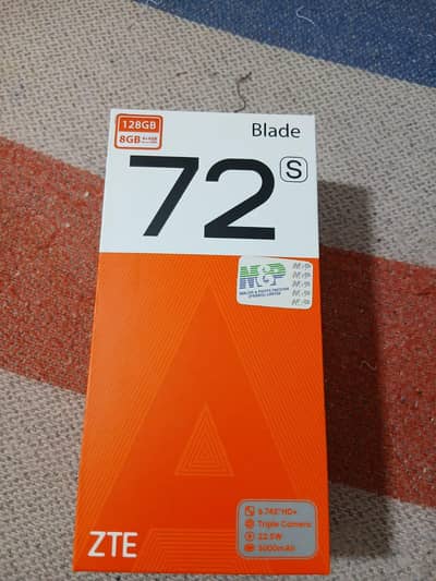 zte blade A72 s good condition with box