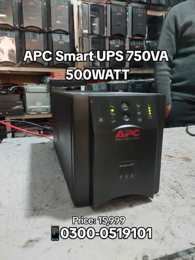 APC Smart UPS 750VA 500W SUA750I Fresh Condition For Sale in Sialkot