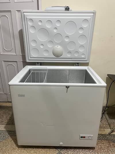 haier defreezer only 4 month use with warranty card