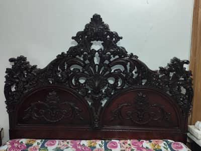 Pure Wood Bed Set For Sale