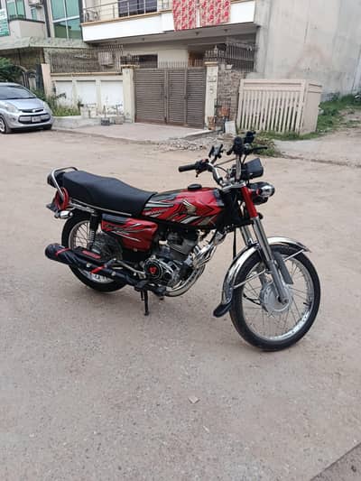 Honda CG 125 2022 Model – Lush Condition, Genuine Bike, Neat & Clean