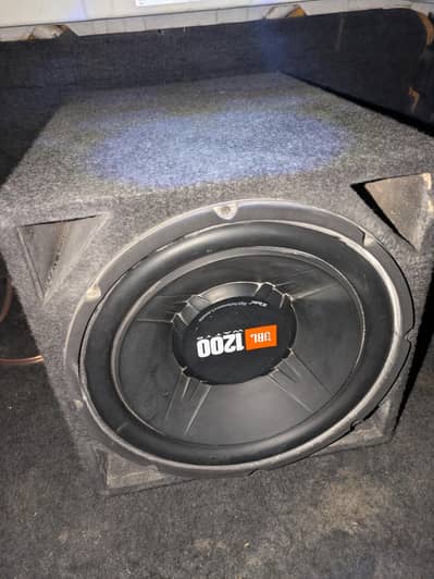 Woofer and Amplifier