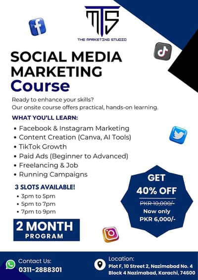 Social Media Marketing course