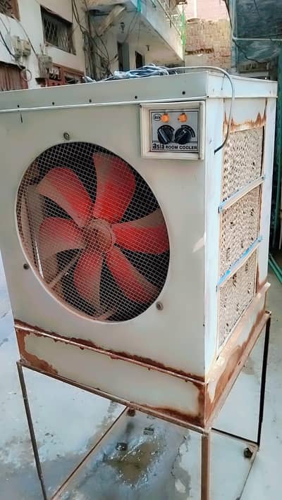 Steel body air coler  copper  motor