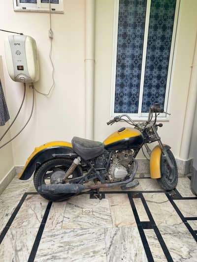 chopper bike incomplete project read add carefully