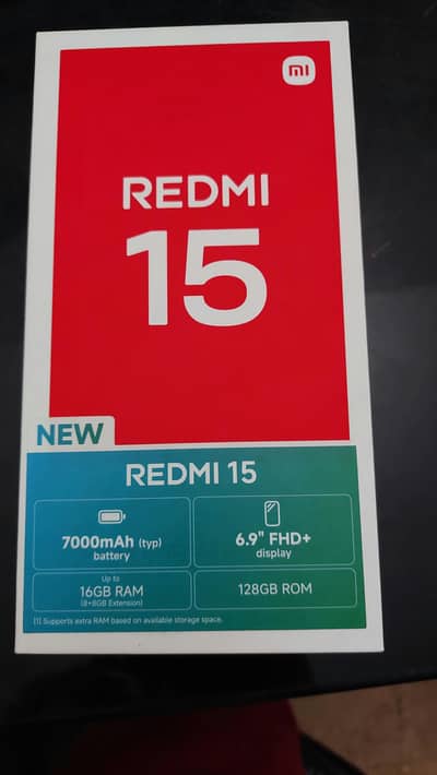 Redmi 15 Titan Gray