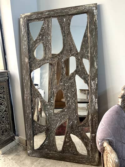 Premium Artistic Designer Mirror – Unique Handcrafted Showpiece