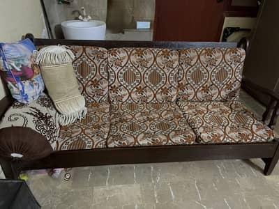 5 seater sofa set | Genuine Shesham wood