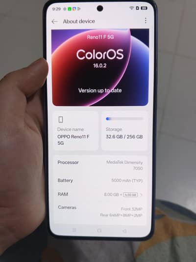 OPPO reno11F 5G 8/256 for sale