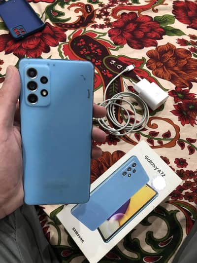 Samsung A72 8GB/128GB - Neat & Clean Condition with box