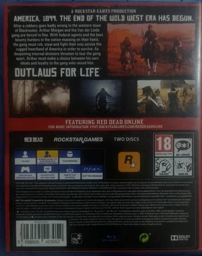 Rdr 2 red dead redemption ps5 ps4 for sale