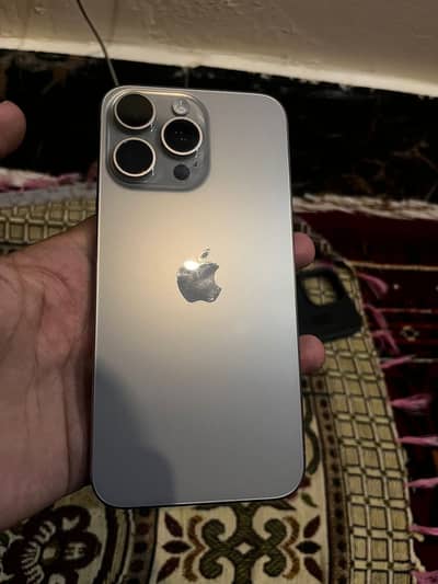 iPhone 15 pro max 256 gb JV with Dabba cable