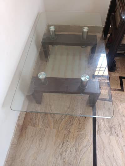 Glass Top Center Table