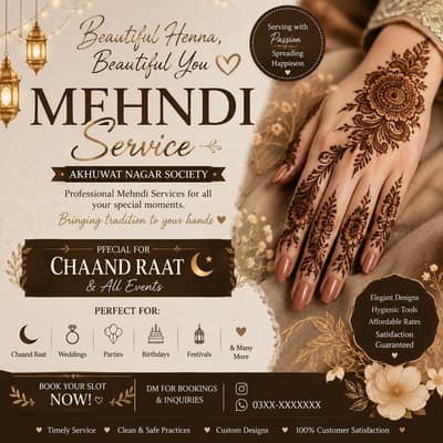 mehndi service
