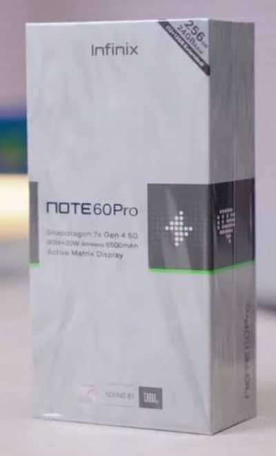 Note 60 pro 8 256 gb