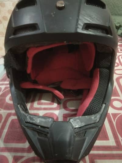 original Fox V1 core matte Dot certified bike helmet size medium large