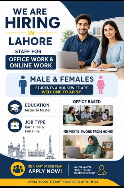 Online Job For Female And Males