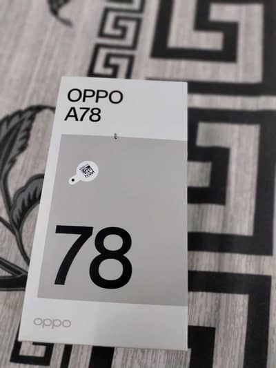 OPPO A78 // 8 // 256
