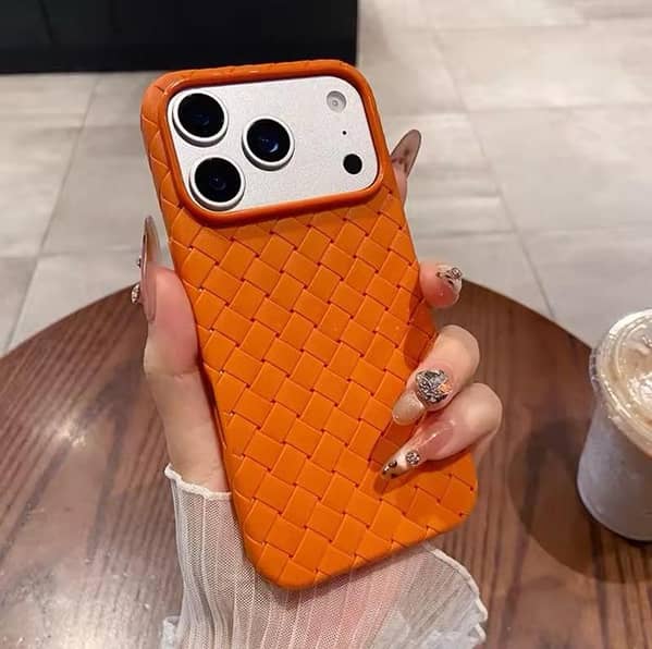 iPhone Luxury Colourful Wowen Case For iPhone 16 15 14 13 12 11 Pro Max / Plus Xs Max Xs X 7 8 Plus