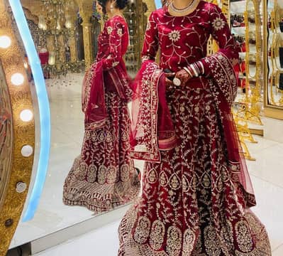 bridal lehenga