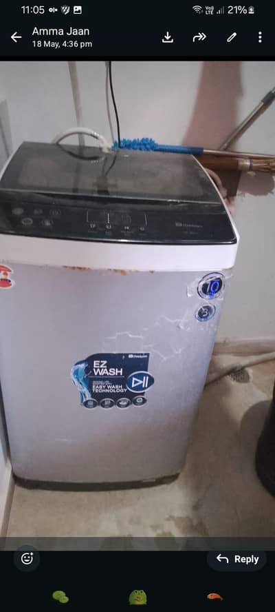dawlance automatic washing machine