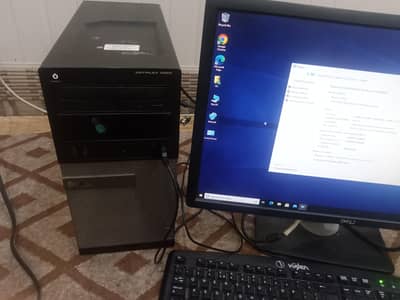 Dell Core i5-4 gen + Display 24inch+ keyboard