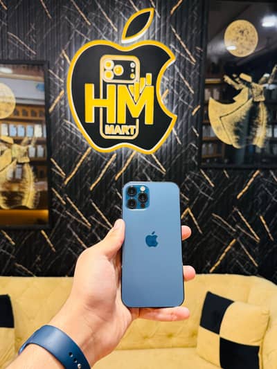 iphone 12 Pro 256GB PTA Approved 92 Health Waterpack