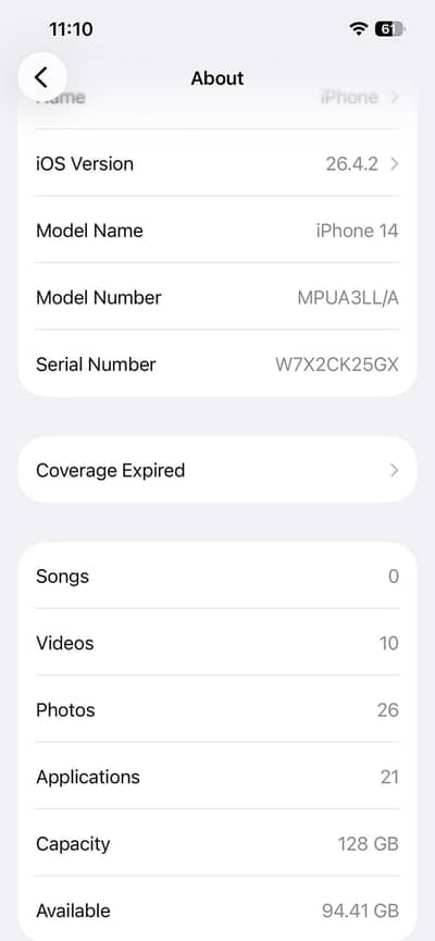 iPhone 14 urgent for sale