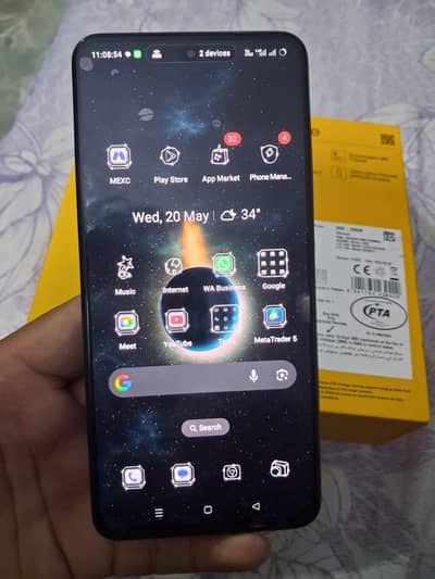 realme 12 8gb 256 gb rom pta in 10 out 9 condition urgent sale