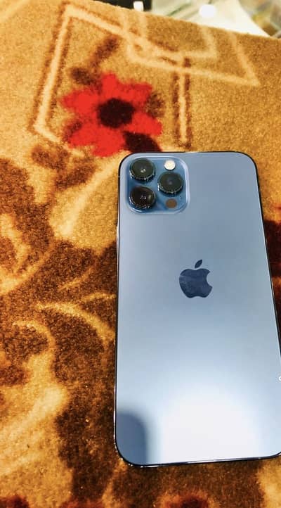 Iphone 12 pro max non pta with box 256 gb 72 battery all oky blue colo