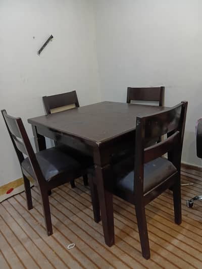 Wooden Dininh for 4