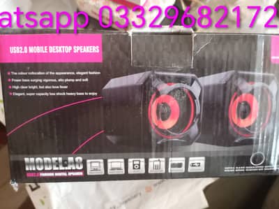 Desktop speakers