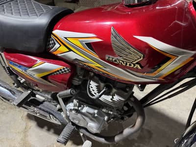 Honda cg 125 2025 model kickstart